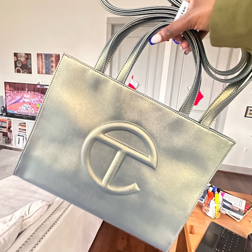 Telfar Women's Green Tote Bag